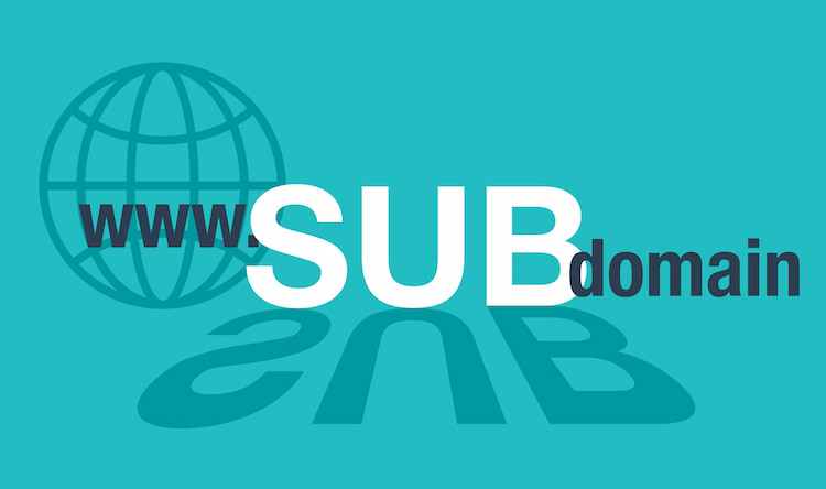 tạo subdomain