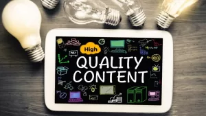 Content with E-E-A-T