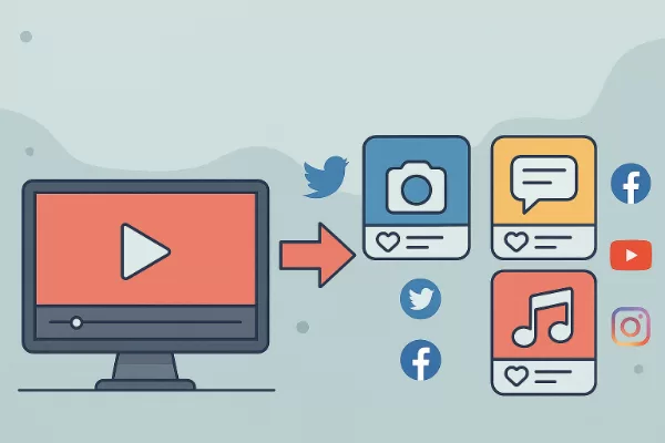 Transform your videos for Facebook, TikTok, and more