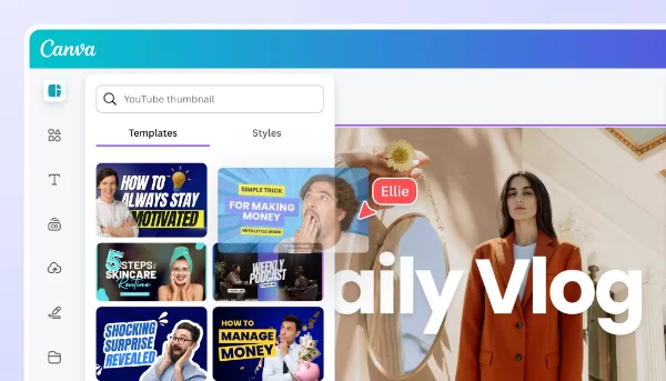 Eye-catching thumbnails drive YouTube channel growth(Source: Canva)