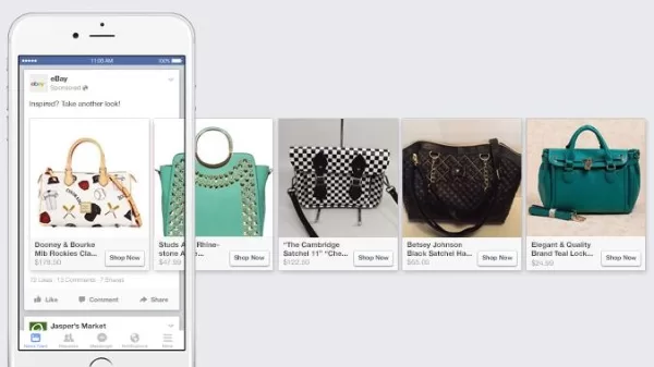 E-commerce businesses on Facebook will benefit from carousel ads