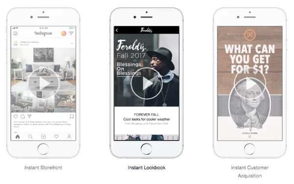 Instant Experience ads make up the new method to get viewers hooked