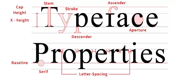 Typeface categories that shape logo font selection.