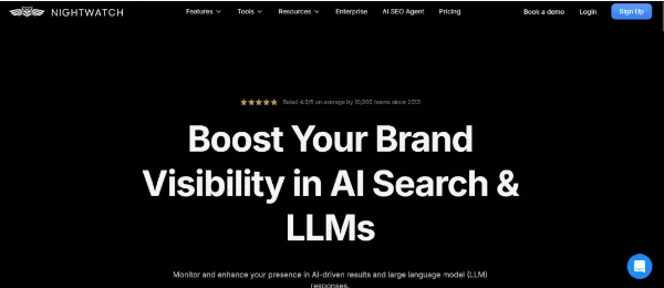 Monitor LLM-driven visibility shifts with Nightwatch