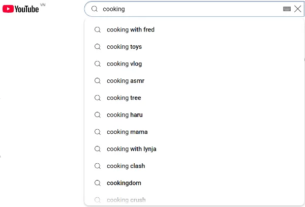 Use YouTube suggestions for smarter keyword research