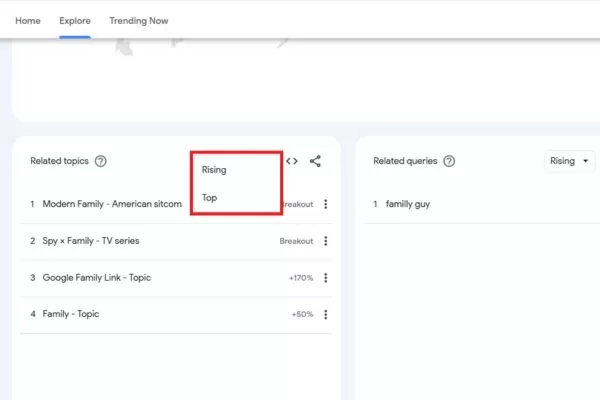 Rising queries reveal fast-growing topics on YouTube