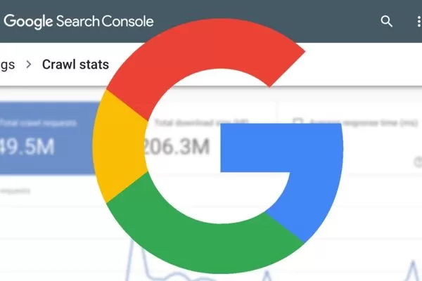 Google Search Console shows basic Googlebot crawl data with limits