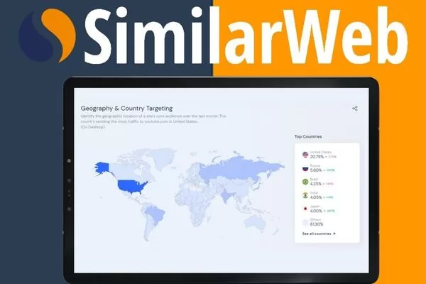 SimilarWeb reveals estimated website traffic and real user behavior