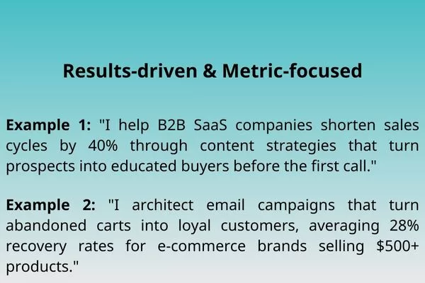 Results-driven professionals deliver measurable growth through targeted strategies