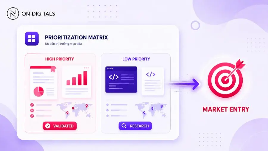 Market priority scoring model
