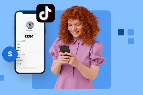 Overview of different ways creators earn money on TikTok