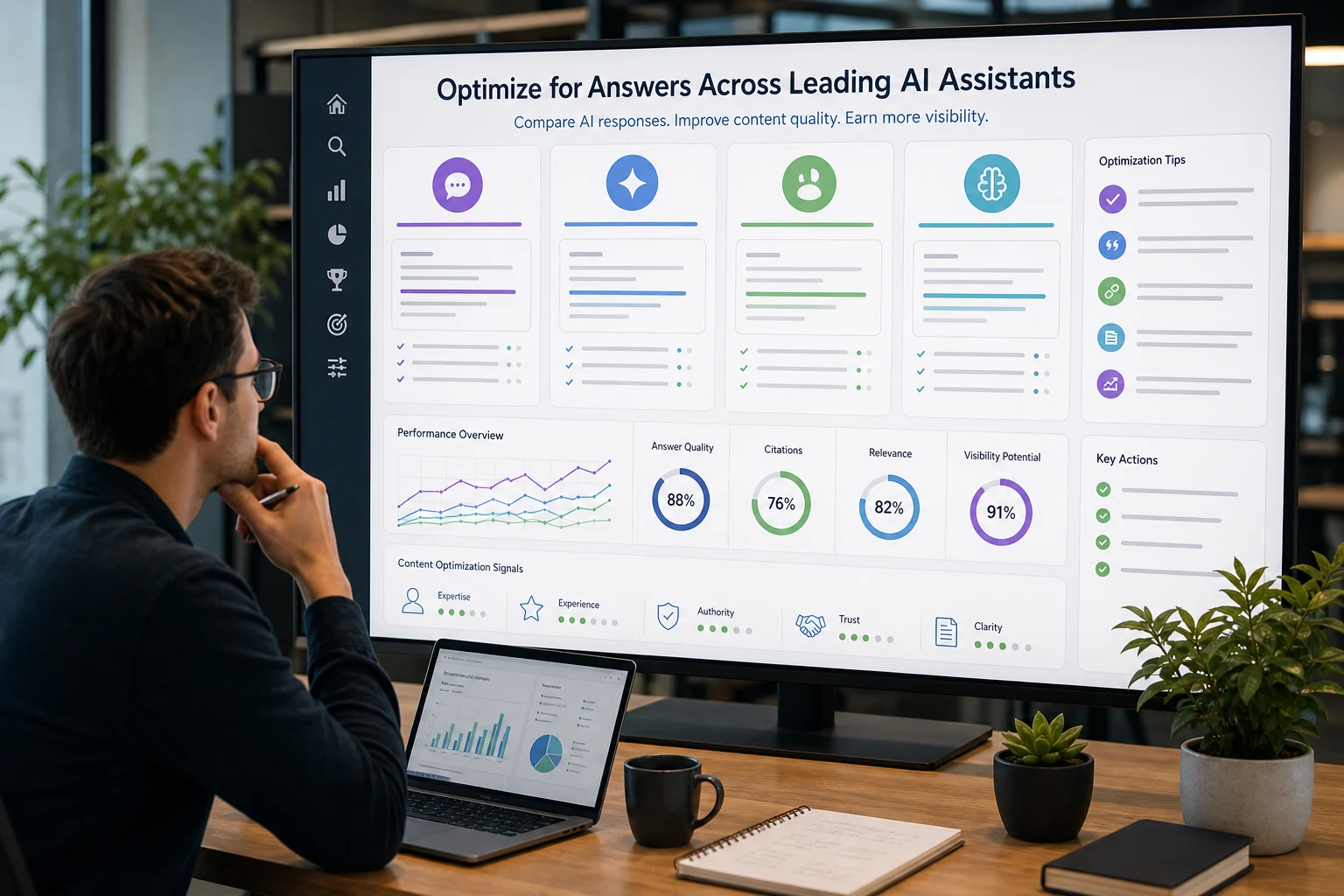 Fueling better AI answers through LLM optimization