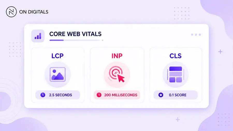 Core Web Vitals thresholds for LCP INP and CLS in PageSpeed Insights