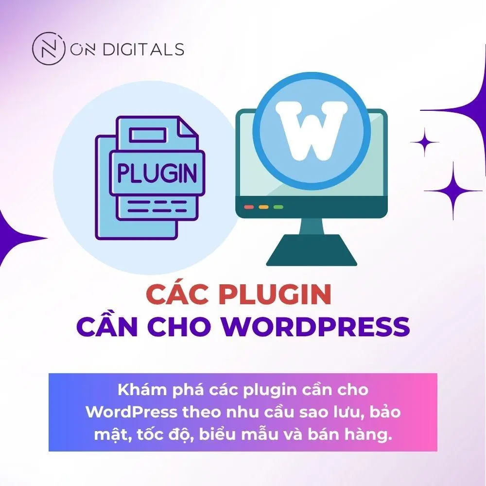 Ba nhóm plugin gồm thư viện ảnh, mục lục và đa ngôn ngữ cho website