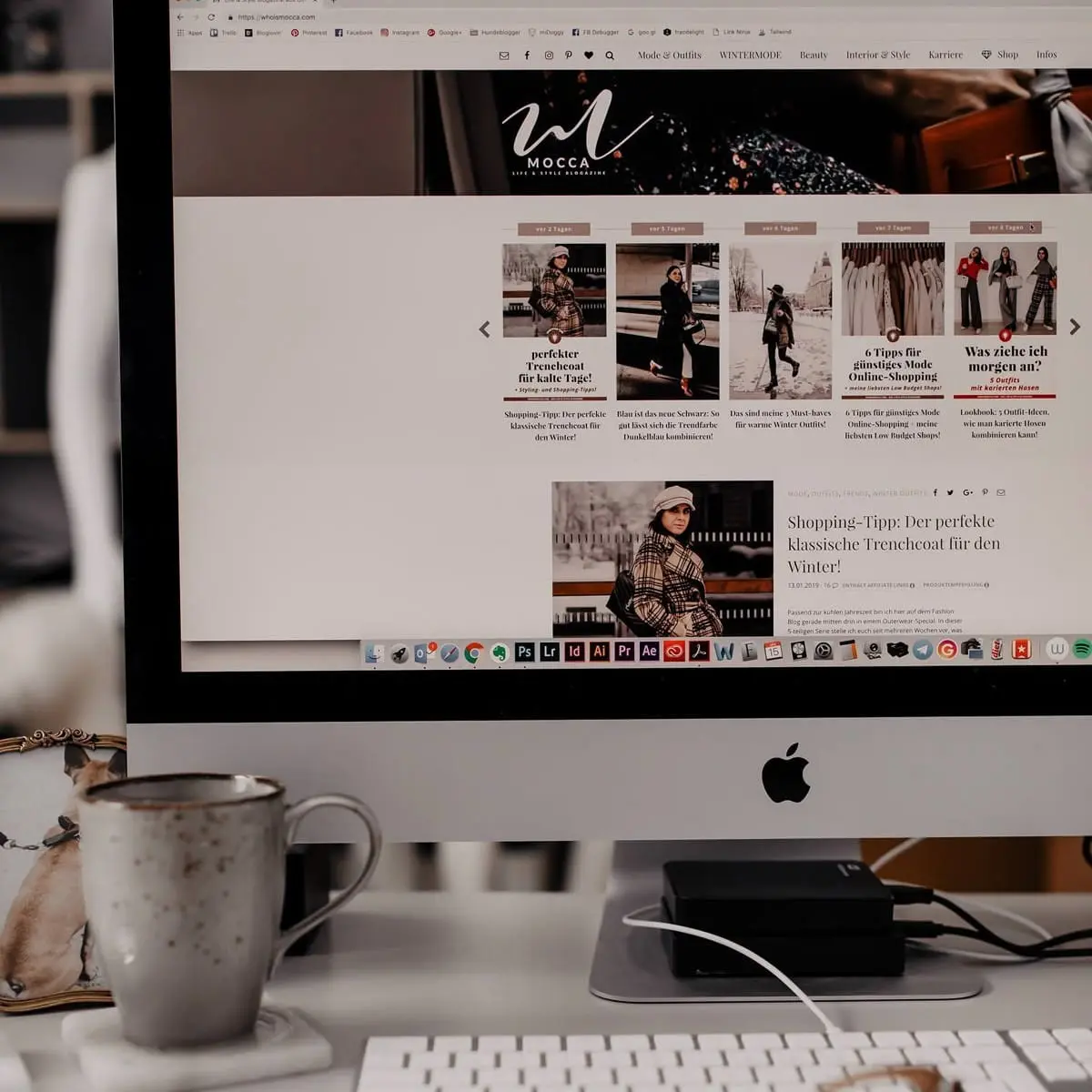 Website blog